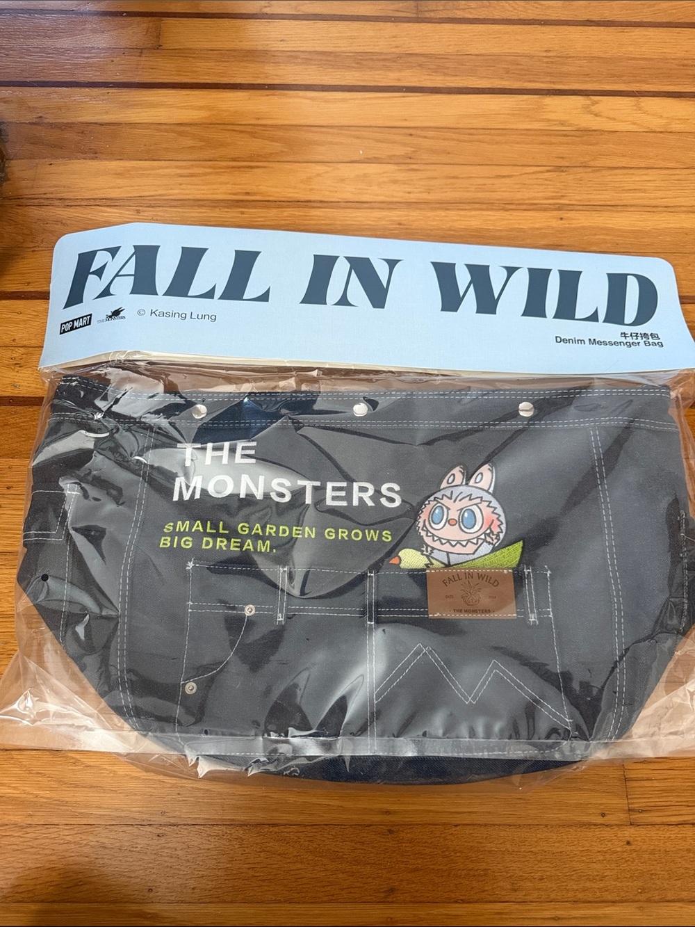 Fall in the wild denim bag